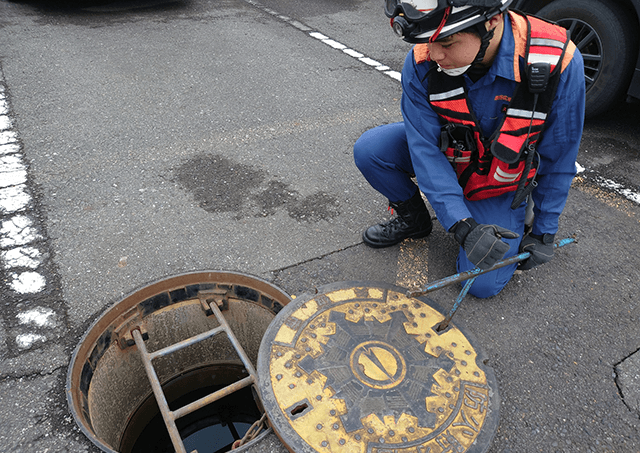 訓練指導（救急講習、消防訓練）、点検調査（警防調査、水利調査）