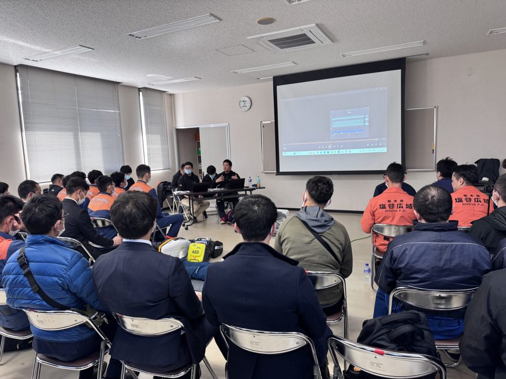 済生会宇都宮病院と合同CPR訓練を実施しました